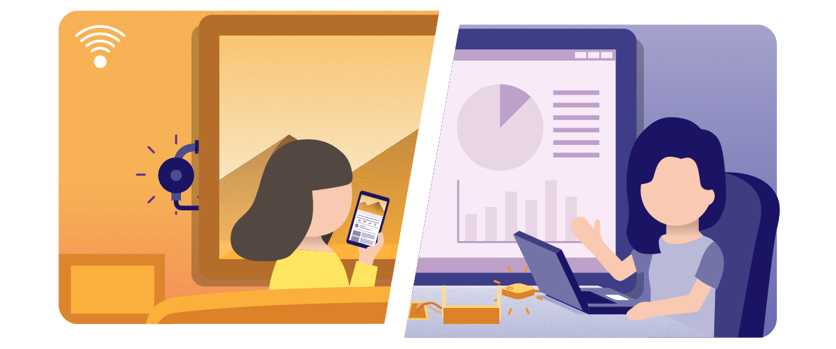 Wireless Presentation at home versus wireless presentation in an office